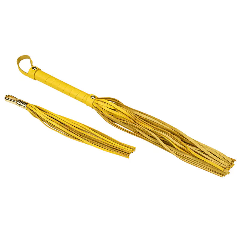 2-in-1 Leather Flogger Set