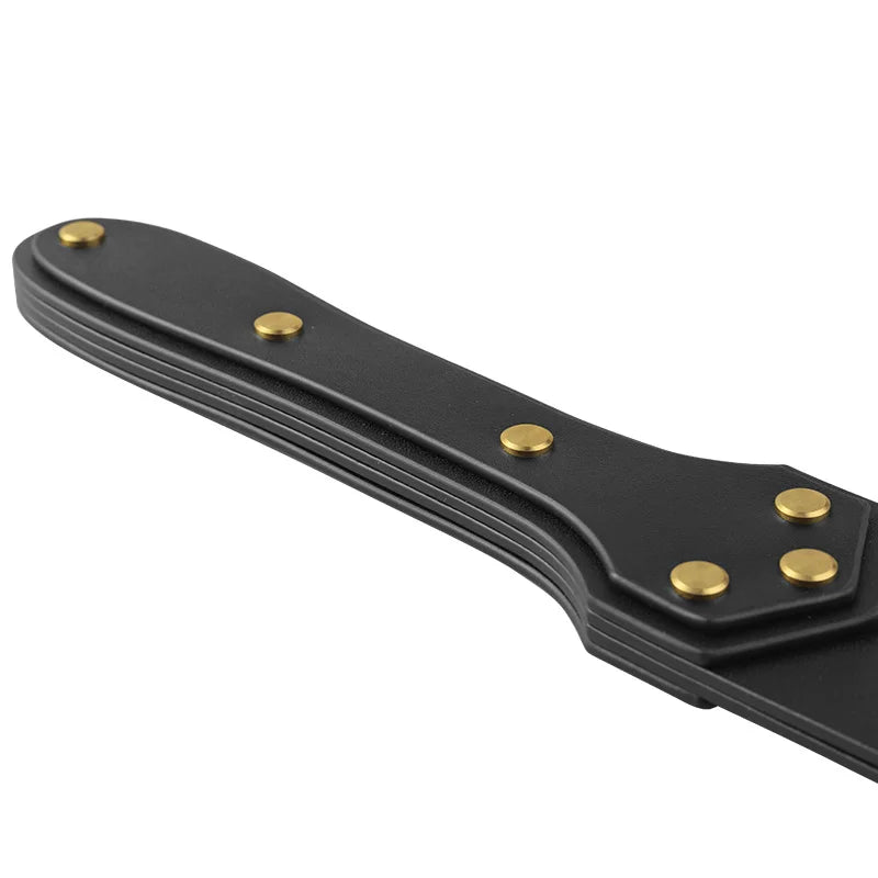 Black Fork-Shaped Spanking Paddles