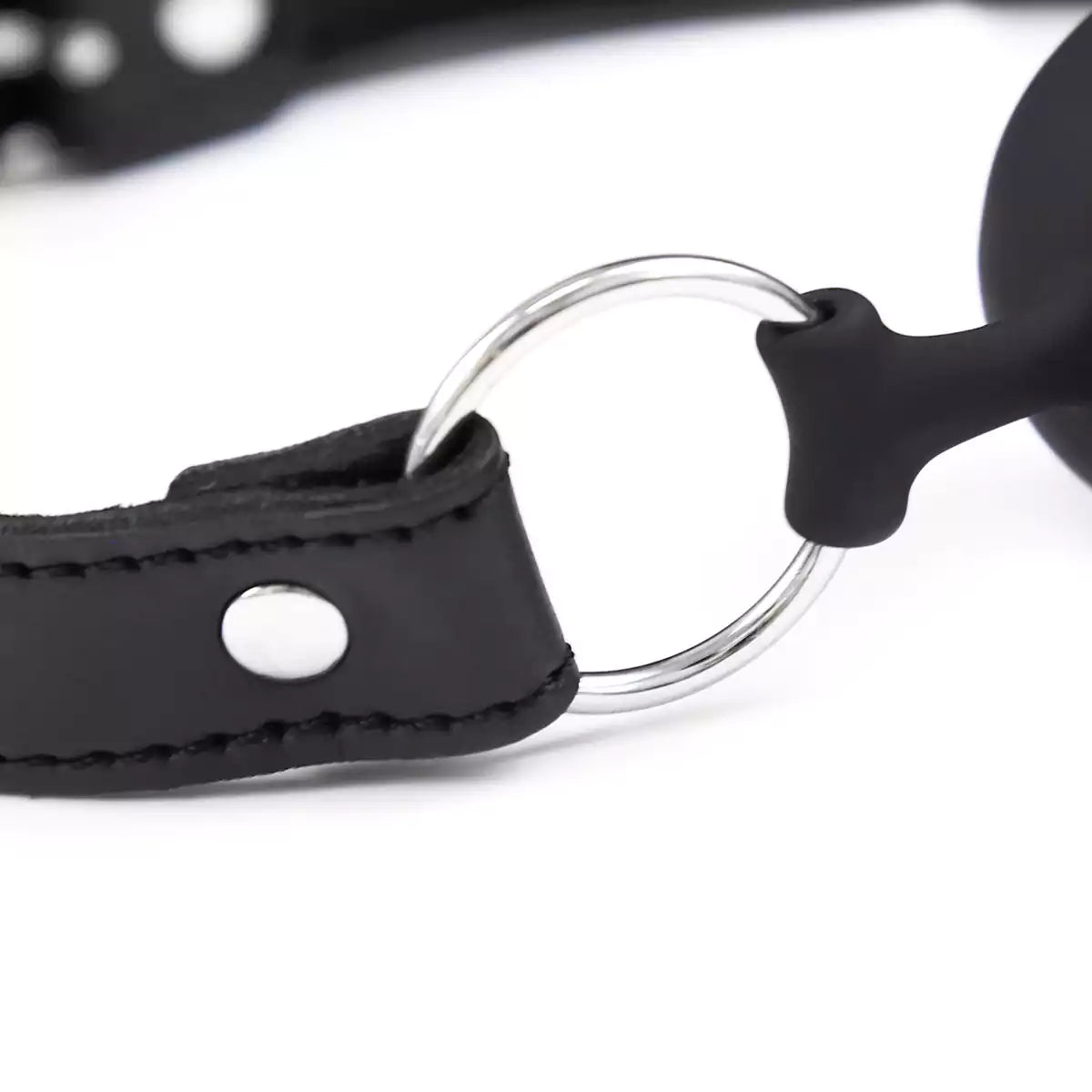 Black Phallic Ball Gag