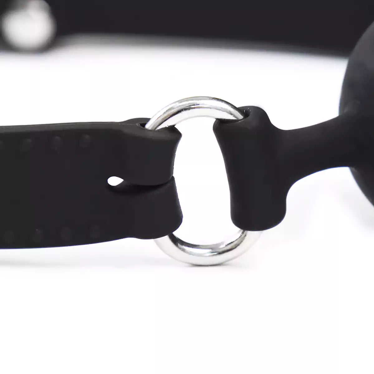 Black Phallic Ball Gag