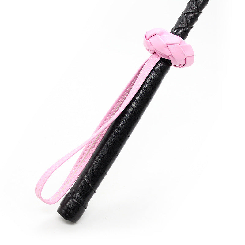 Clover Leather Riding Crop