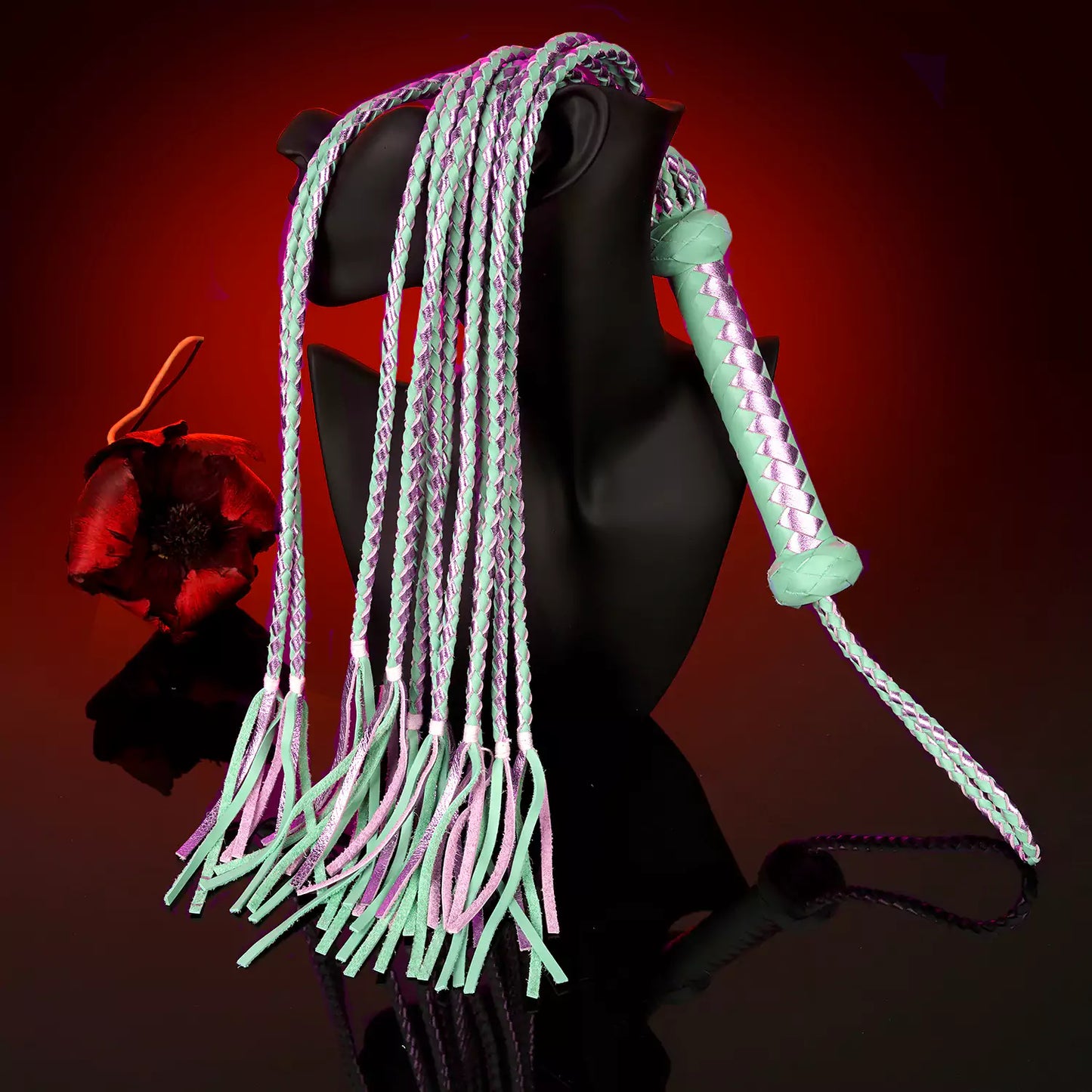 Colorblock Nine-Tail Flogger