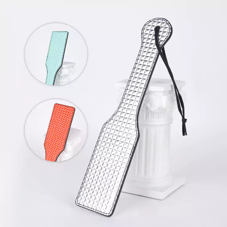 Colorful Plaid Design Spanking Paddle