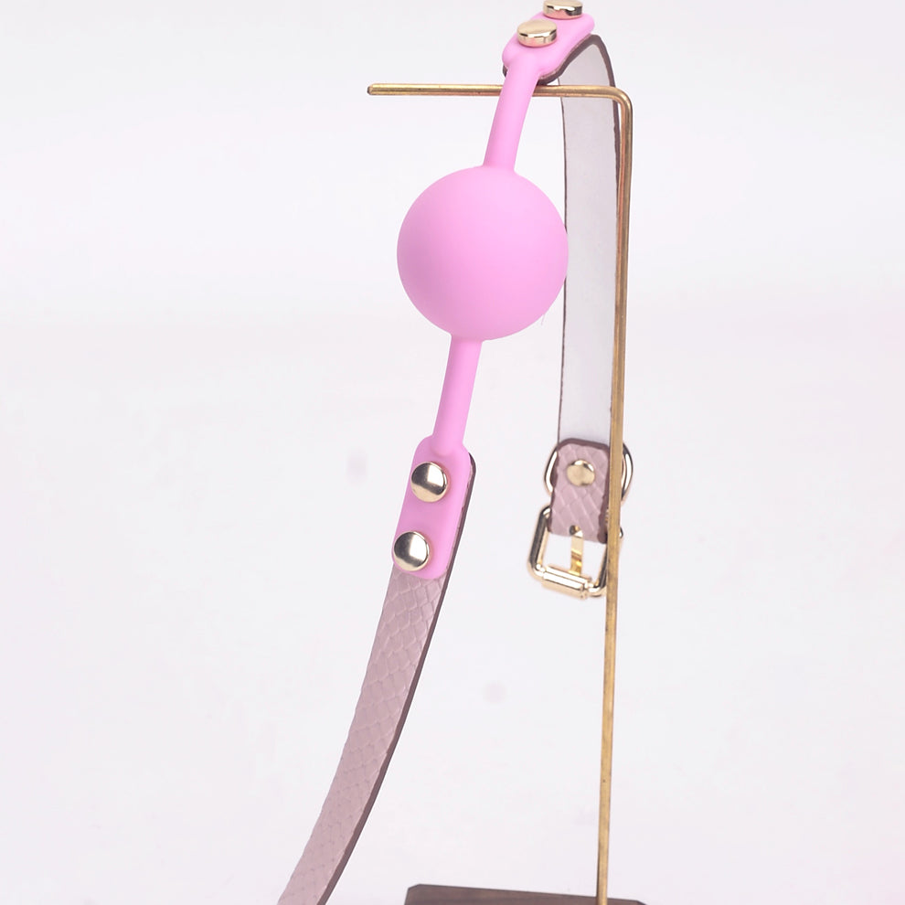 BDSM Ball Gags for Soft Crocodile