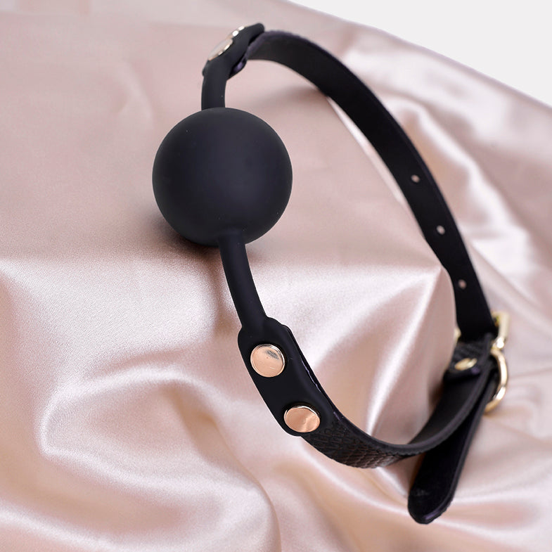 BDSM Ball Gags for Soft Crocodile