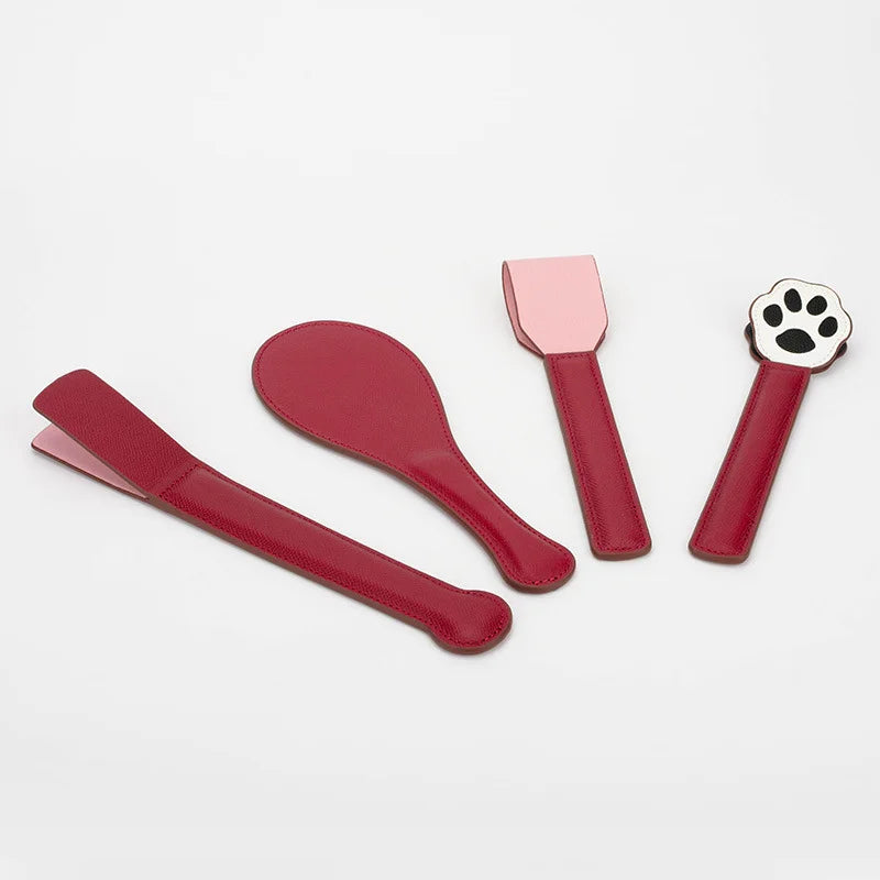 Cute Mini Spanking Paddles - 4 Piece