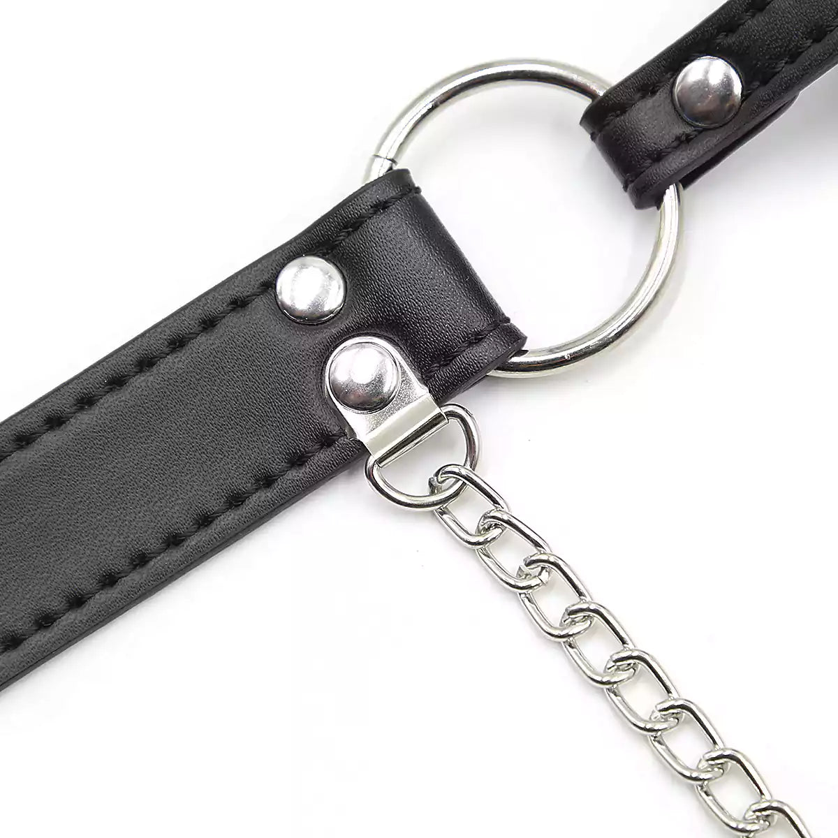 Dual-Function Ball Gag & Nipple Clamp
