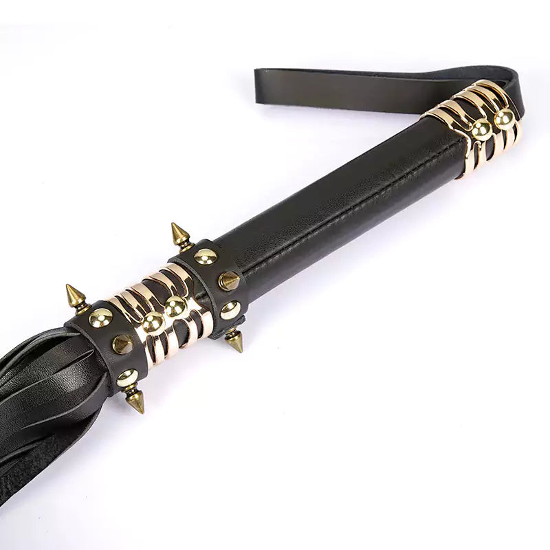Extra Studded Leather Flogger