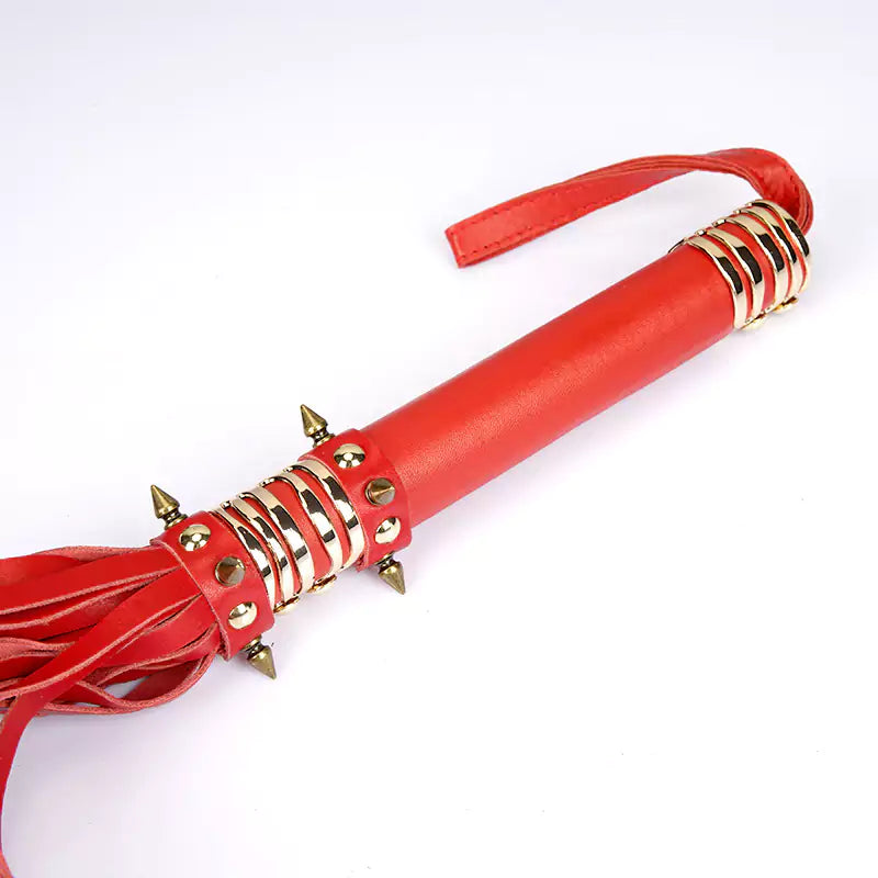 Extra Studded Leather Flogger