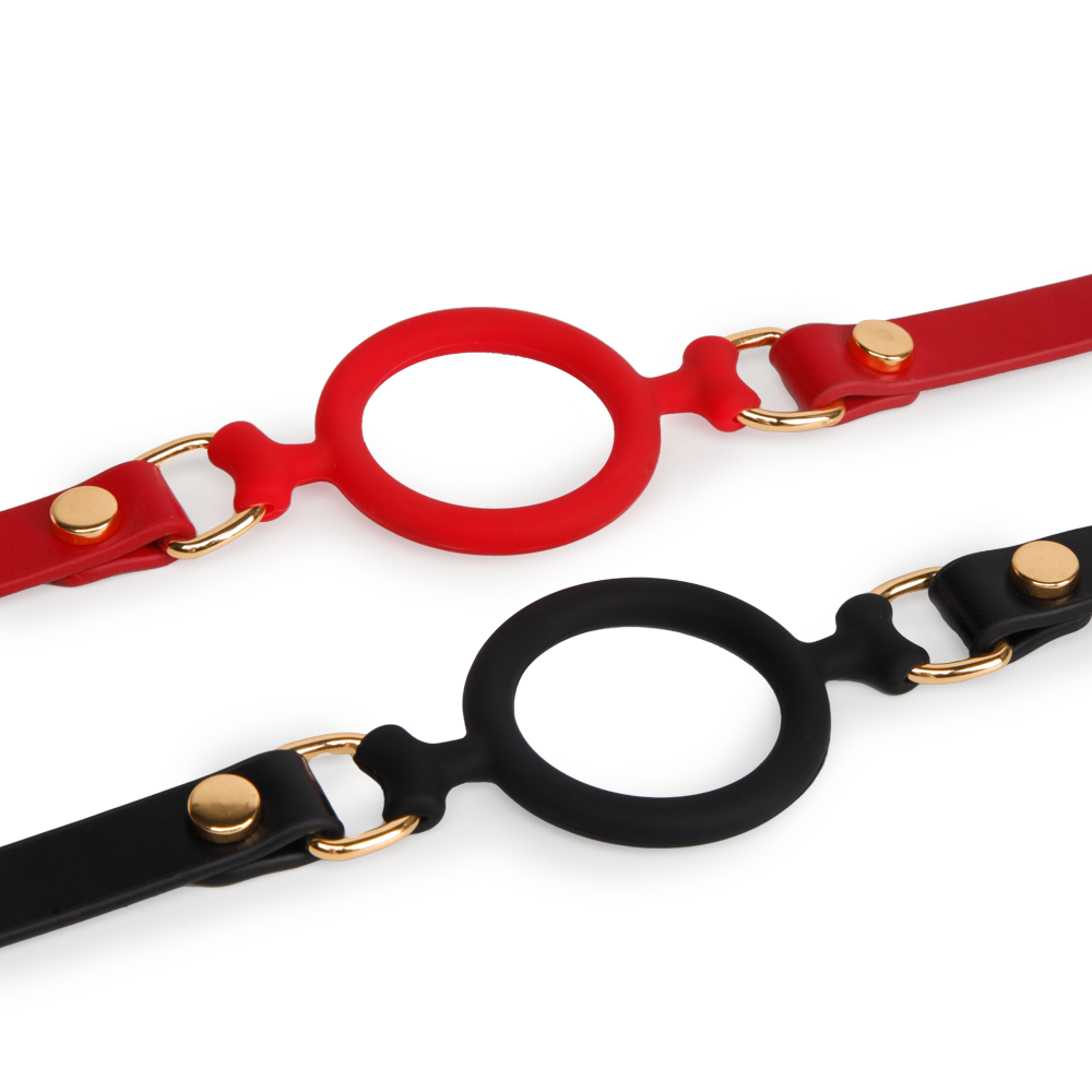 Full Open Silicone BDSM Ball Gags