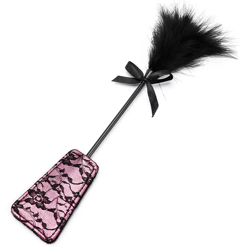 Lace Feather Square Spanking Paddle