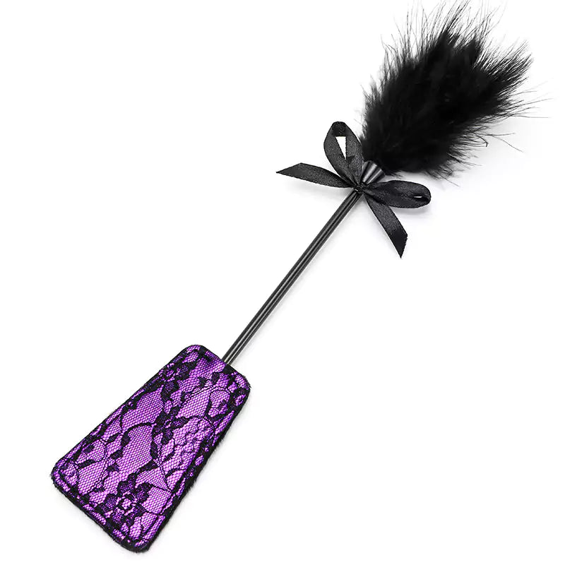 Lace Feather Square Spanking Paddle
