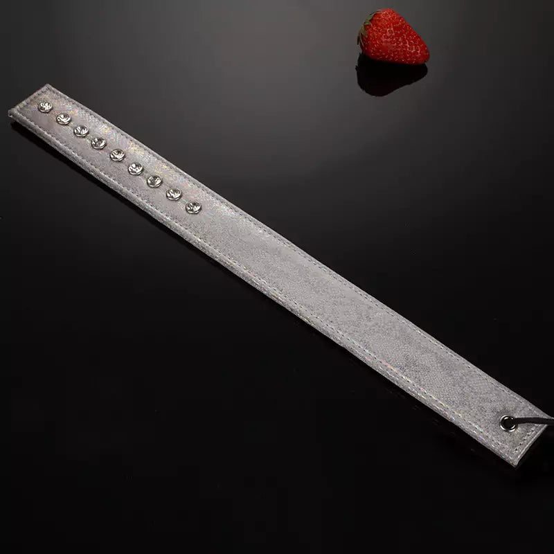 Leather Ruler Spanking Paddle