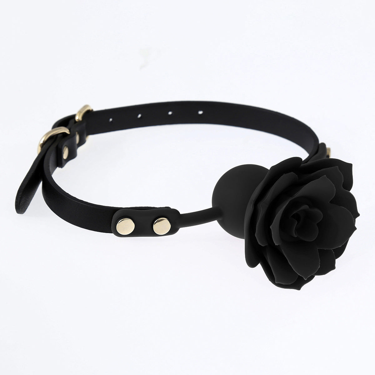 Multicolor Rose Shaped BDSM Ball Gags