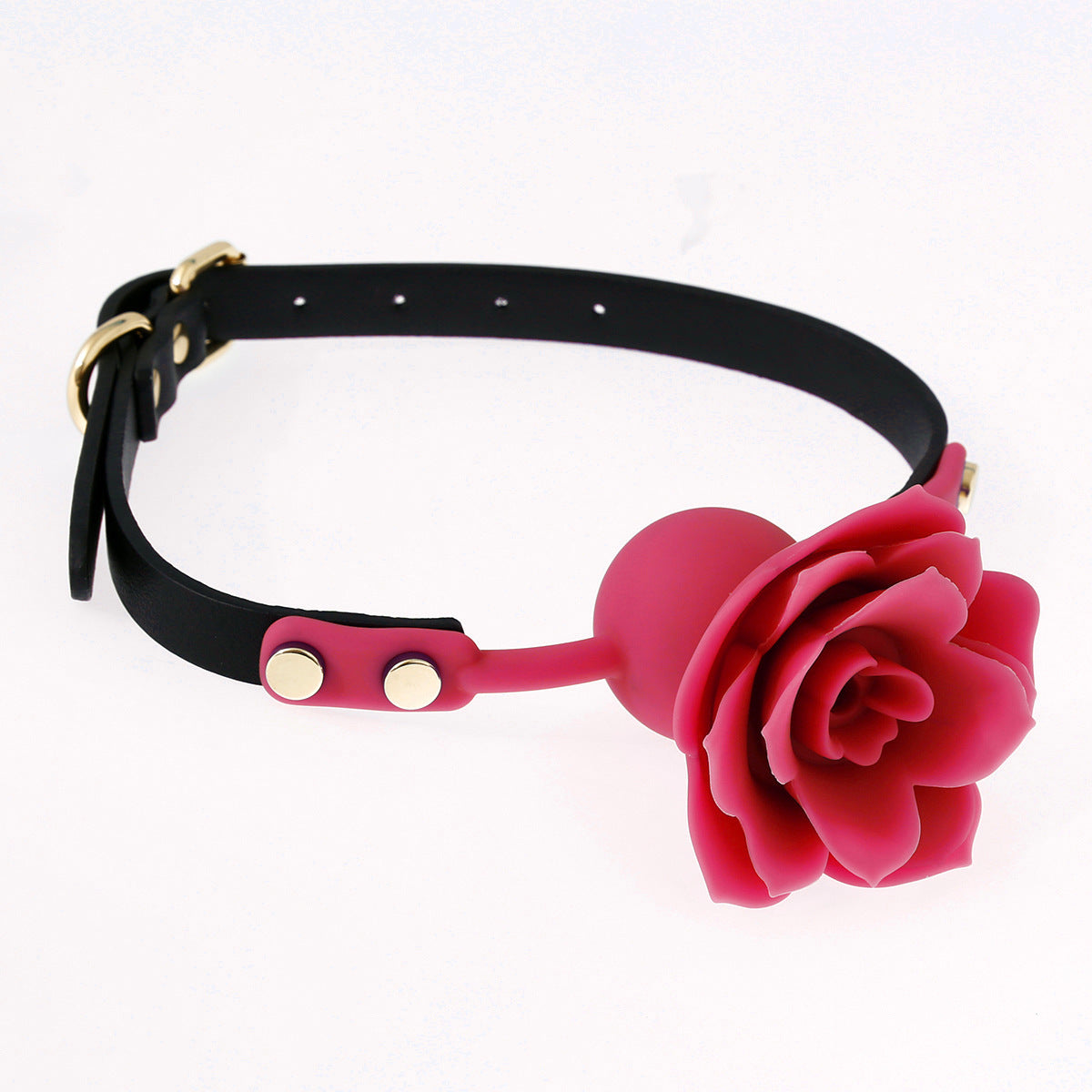 Multicolor Rose Shaped BDSM Ball Gags