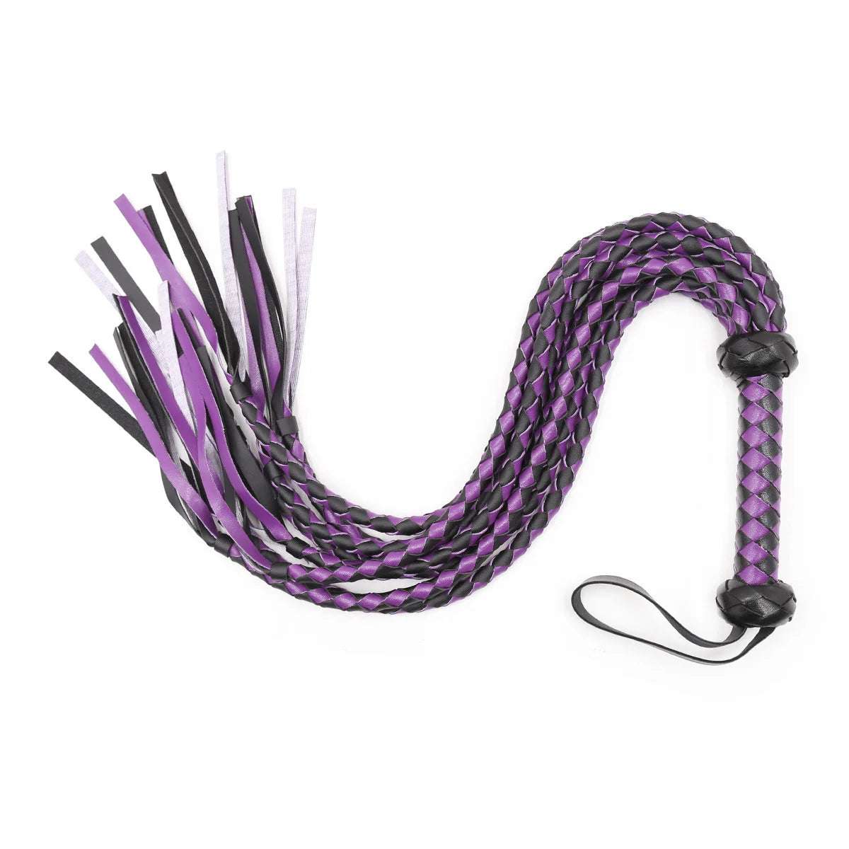 Multiple Braided Leather BDSM Floggers