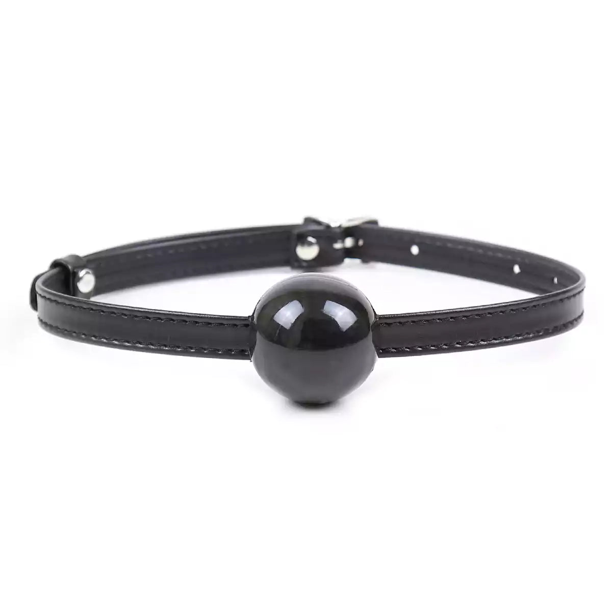 Solid Black Ball Gag