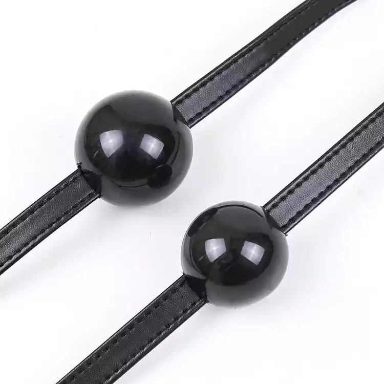 Solid Black Ball Gag