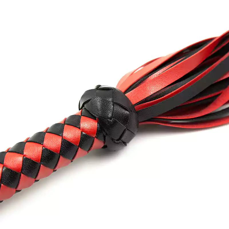 Two-Tone Handwoven Flogger