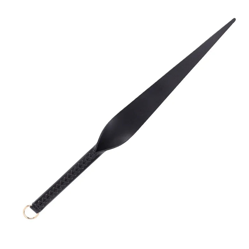 Willow Leaf Leather Spanking Paddle