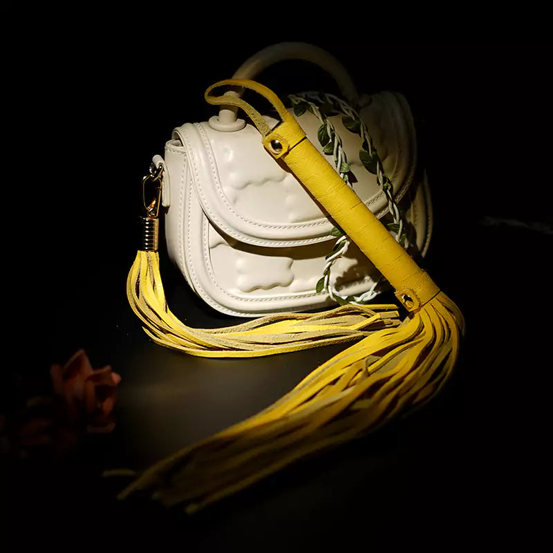 2-in-1 Leather Flogger Set
