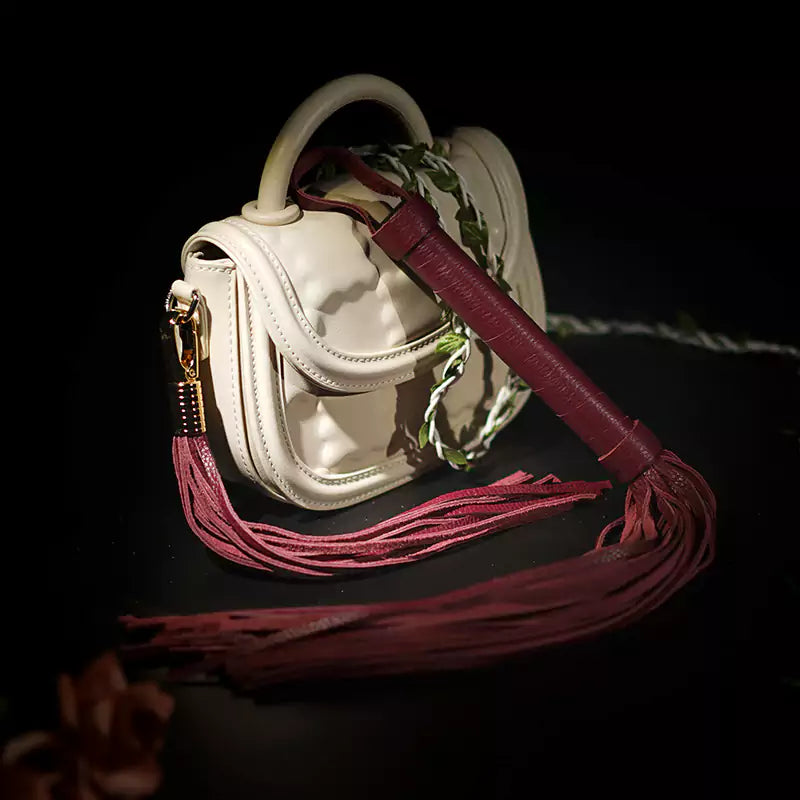 2-in-1 Leather Flogger Set