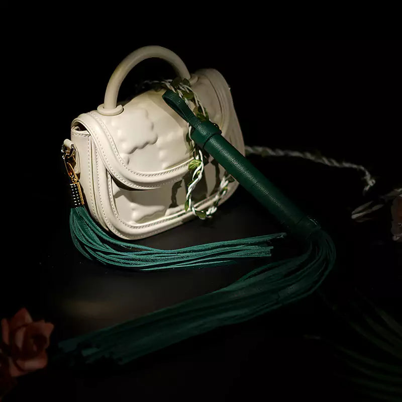 2-in-1 Leather Flogger Set