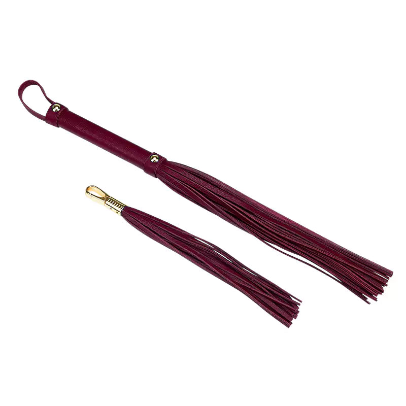 2-in-1 Leather Flogger Set