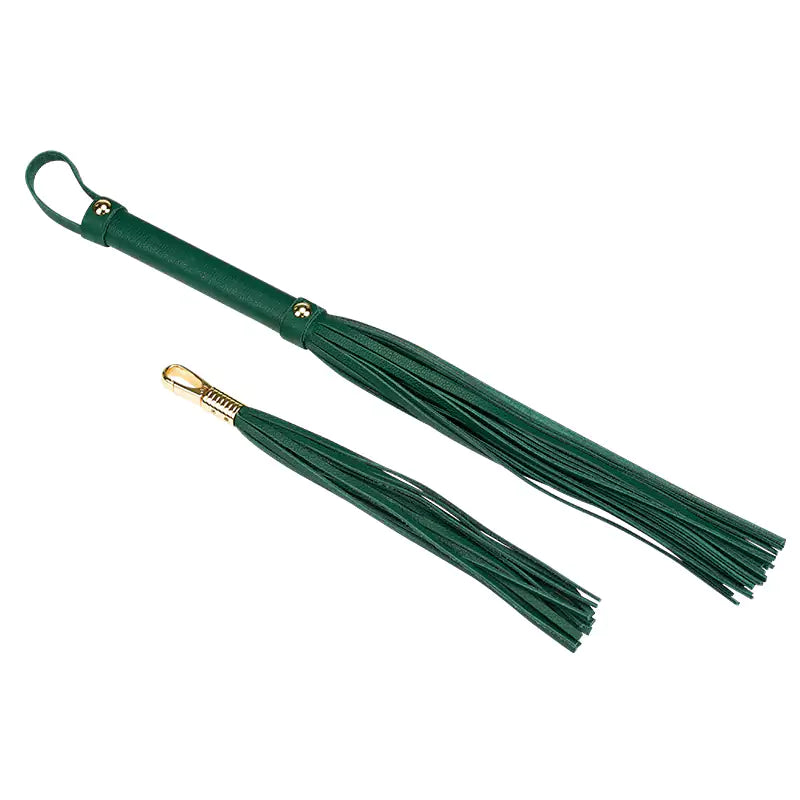 2-in-1 Leather Flogger Set