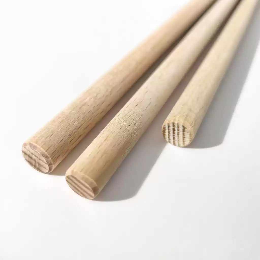 Beechwood Round Discipline Rod