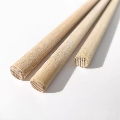 Beechwood Round Discipline Rod