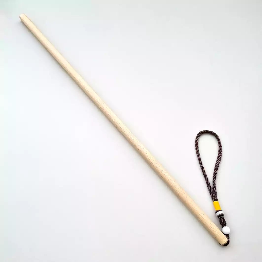 Beechwood Round Discipline Rod