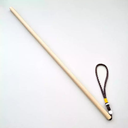 Beechwood Round Discipline Rod