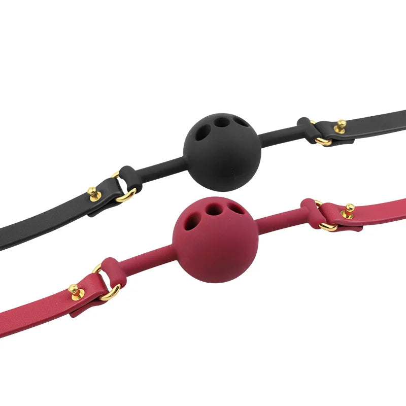 Breathable Silicone BDSM Ball Gags