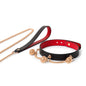 Leather Chain Bell BDSM Collars