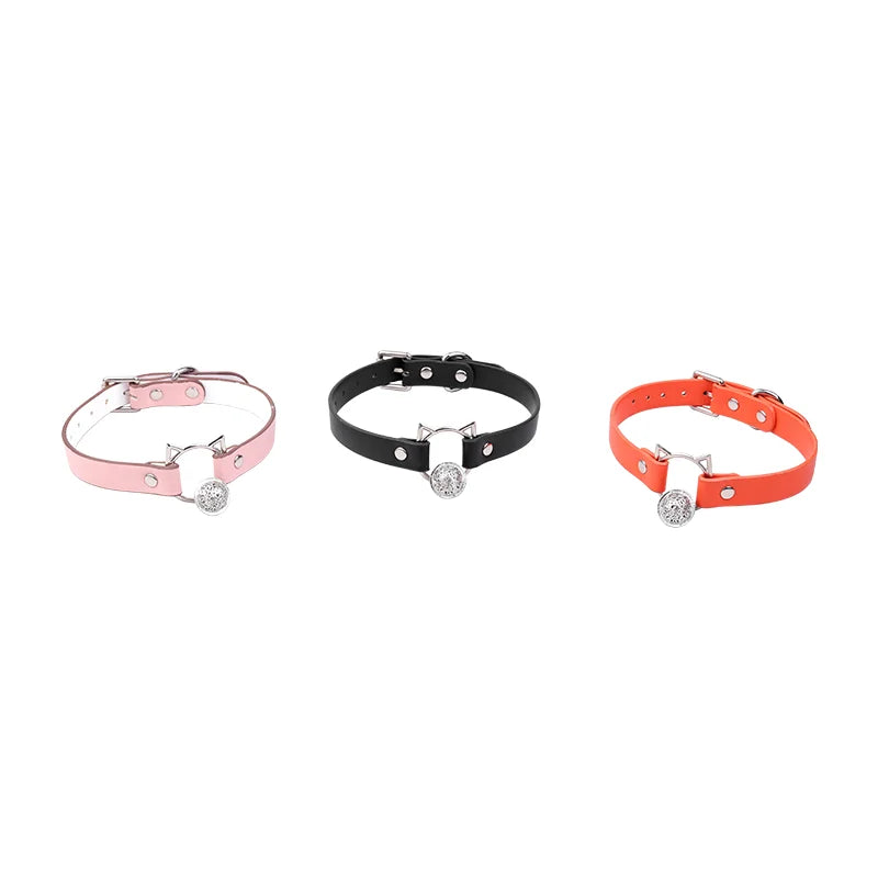 Cute Kitten Bell BDSM Collars