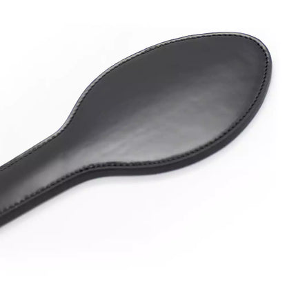 Classic Black Leather Spanking Paddle