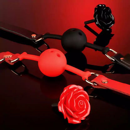 Detachable Rose Ball Gag