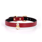 Leather Diamond Minimalist BDSM Collars