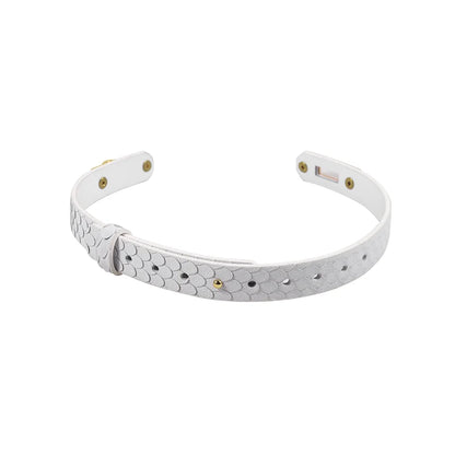 Dragon Scale Leather BDSM Collars