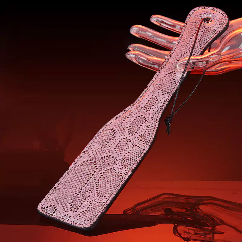 Dual-Color Snake Pattern Hand Spanker