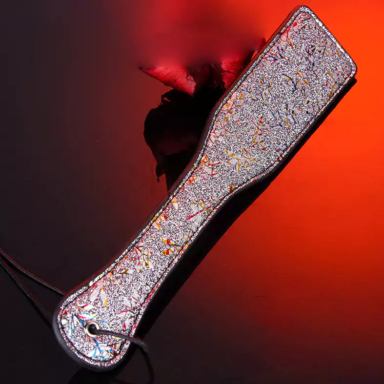 Dual-Color Snake Pattern Hand Spanker