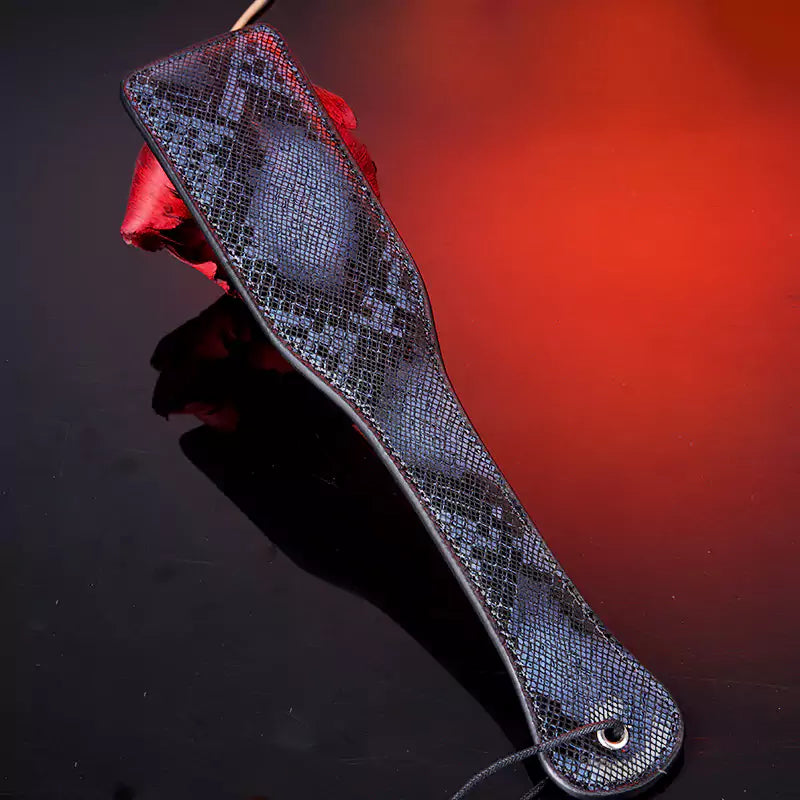 Dual-Color Snake Pattern Hand Spanker