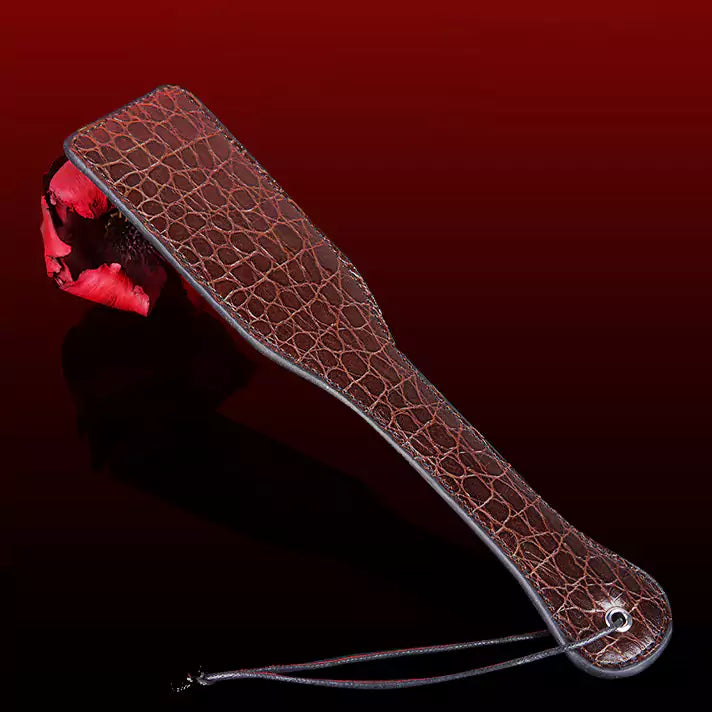 Dual-Color Snake Pattern Hand Spanker