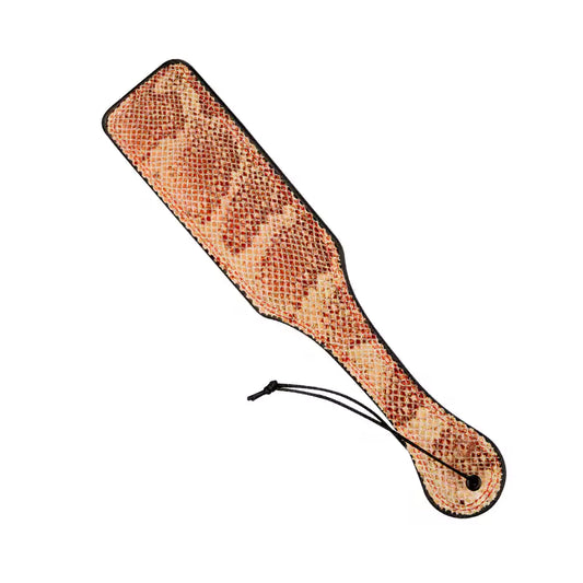 Dual-Color Snake Pattern Hand Spanker