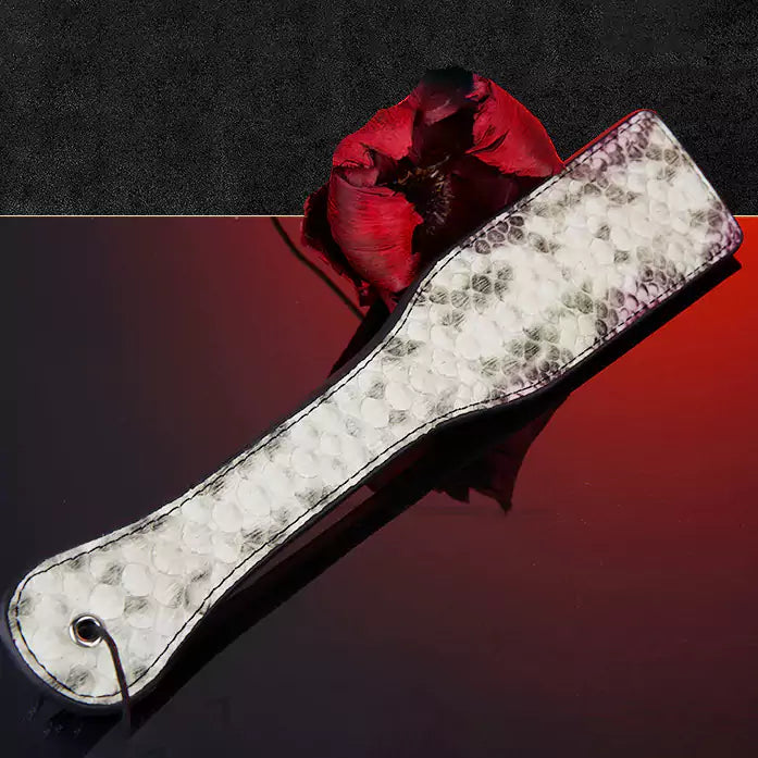 Dual-Color Snake Pattern Hand Spanker