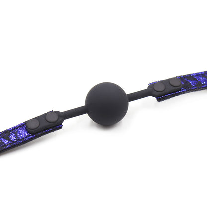 Durable Suede BDSM Ball Gags