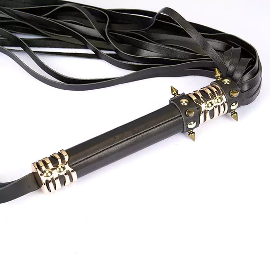 Extra Studded Leather Flogger