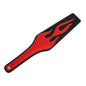 Vintage Leather Flame Spanking Paddles