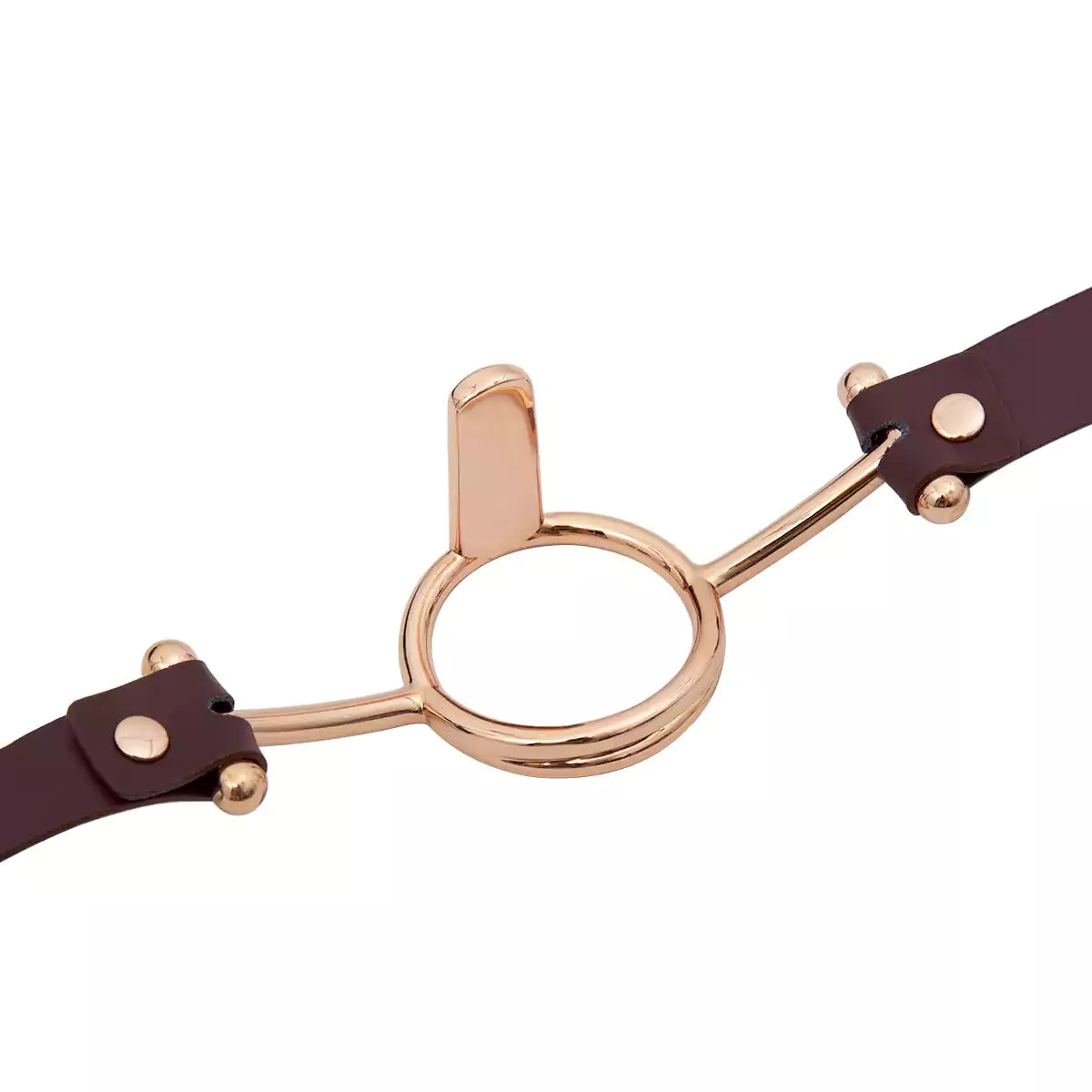 Gold Plated Tongue Depressor Ball Gag